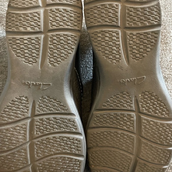 Clarks Collection Soft Cushion with Ortholite black men’s shoes Sz 10M like new! - Picture 4 of 9